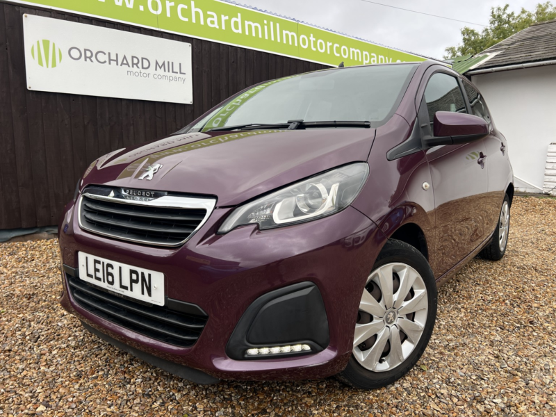 2016 Peugeot 108 1.0 Active in Purple — image 1