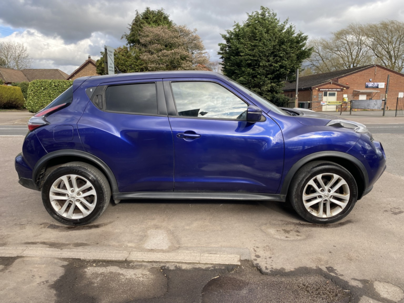 2015 Nissan Juke 1.5 Dci 8v Acenta Premium ** £20 Road Tax * Sat Nav * Reverse Camera * Last Owner 7 Years* in Blue — image 1