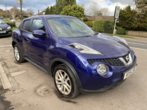 2015 Nissan Juke 1.5 Dci 8v Acenta Premium ** £20 Road Tax * Sat Nav * Reverse Camera * Last Owner 7 Years* in Blue — image 2