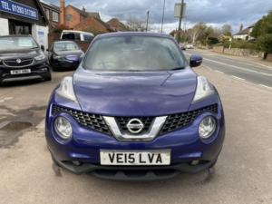 2015 Nissan Juke 1.5 Dci 8v Acenta Premium ** £20 Road Tax * Sat Nav * Reverse Camera * Last Owner 7 Years* in Blue — image 3