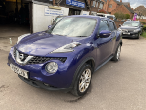 2015 Nissan Juke 1.5 Dci 8v Acenta Premium ** £20 Road Tax * Sat Nav * Reverse Camera * Last Owner 7 Years* in Blue — image 4