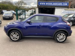 2015 Nissan Juke 1.5 Dci 8v Acenta Premium ** £20 Road Tax * Sat Nav * Reverse Camera * Last Owner 7 Years* in Blue — image 5