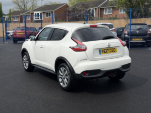 2017 Nissan Juke 1.2 Dig-T Tekna in White — image 3