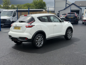 2017 Nissan Juke 1.2 Dig-T Tekna in White — image 4
