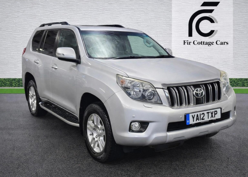 2012 Toyota Land Cruiser 3.0 D-4d Lc5 Auto 4WD Euro 5 5dr in Silver — image 1
