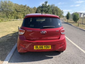2017 Hyundai I10 1.0 I10 Go! 1.0 in Red — image 4
