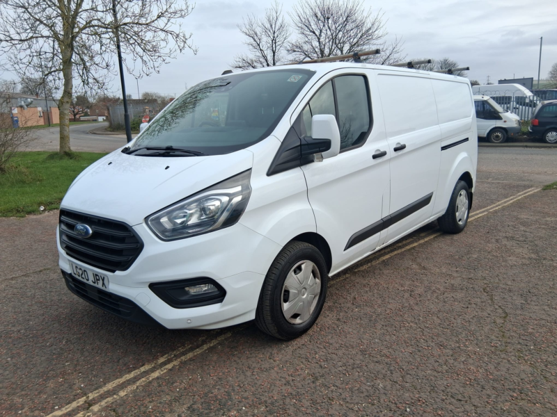 2020 Ford Transit Custom 2.0 320 Ecoblue Trend Panel Van 5dr Diesel Manual L2 H1 Euro 6 (s/s) (105 Ps) in White — image 1