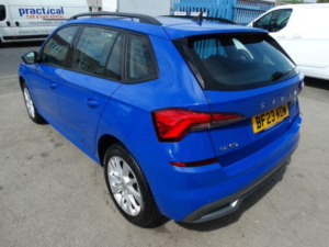 2023 Skoda Kamiq 1.0 Tsi Se DSG Euro 6 (s/s) 5dr in Blue — image 4