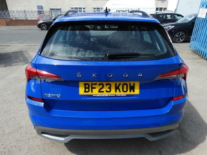2023 Skoda Kamiq 1.0 Tsi Se DSG Euro 6 (s/s) 5dr in Blue — image 5
