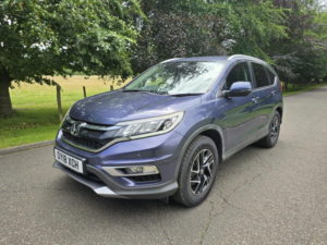 2018 Honda Cr-V 1.6 I-Dtec Se Plus Navi Auto 4WD Euro 6 5dr in Blue — image 4
