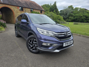 2018 Honda Cr-V 1.6 I-Dtec Se Plus Navi Auto 4WD Euro 6 5dr in Blue — image 6
