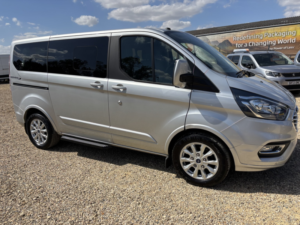 2019 Ford Tourneo Custom Wheelchair Accessible Vehicle Wav 2.0 310 Ecoblue Titanium in Silver — image 2