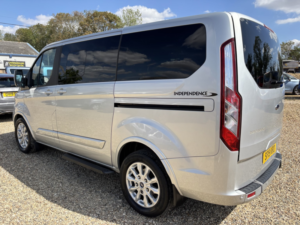 2019 Ford Tourneo Custom Wheelchair Accessible Vehicle Wav 2.0 310 Ecoblue Titanium in Silver — image 5