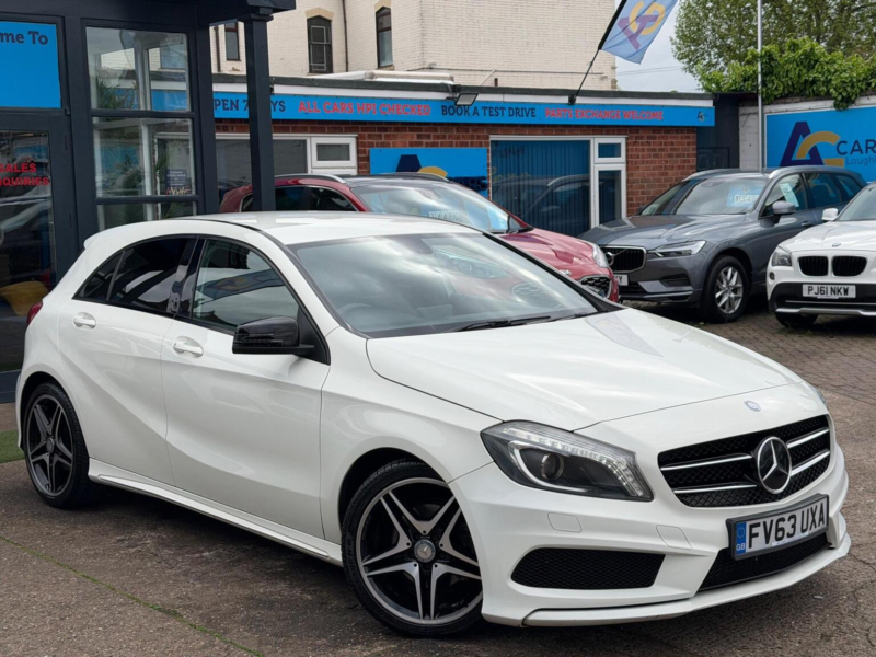 2013 Mercedes-Benz A Class 1.5 A180 Cdi Amg Sport Euro 5 (s/s) 5dr in White — image 1