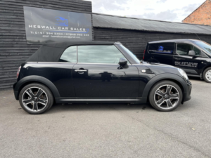 2011 MINI Convertible 1.6 Cooper D Convertible in Black — image 2