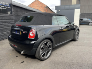 2011 MINI Convertible 1.6 Cooper D Convertible in Black — image 3