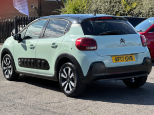 2017 Citroen C3 1.2 Puretech Flair Hatchback 5dr Petrol Manual Euro 6 (82 Ps) in Green — image 3