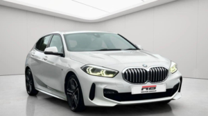 2021 BMW 1 Series 2.0 120d M Sport Auto Xdrive Euro 6 (s/s) 5dr in White — image 3