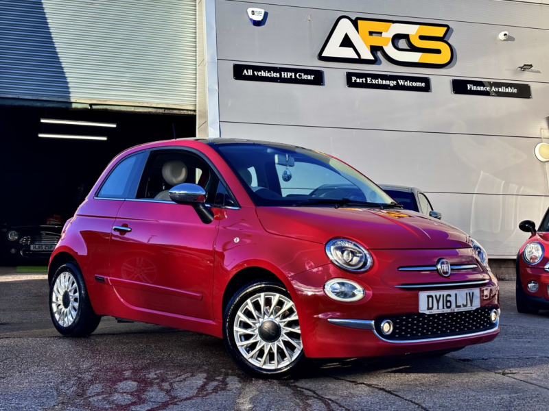 2016 Fiat 500 1.2 500 My17 1.2 69hp Lounge in Red — image 1