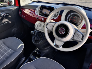2016 Fiat 500 1.2 500 My17 1.2 69hp Lounge in Red — image 3
