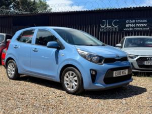 2018 Kia Picanto 1.0 2 Euro 6 5dr in Blue — image 2