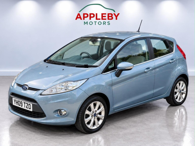 2009 Ford Fiesta 1.25 Zetec 5dr in Blue — image 1