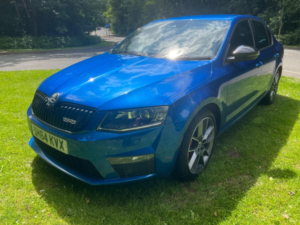 2014 Skoda Octavia 2.0 Tdi Vrs in Blue — image 4