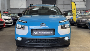 2018 Citroen C4 Cactus 1.2 Puretech Flair Edition Blue 5dr 1 Keeper+panroof+satnav+8 Stamps in Blue — image 3