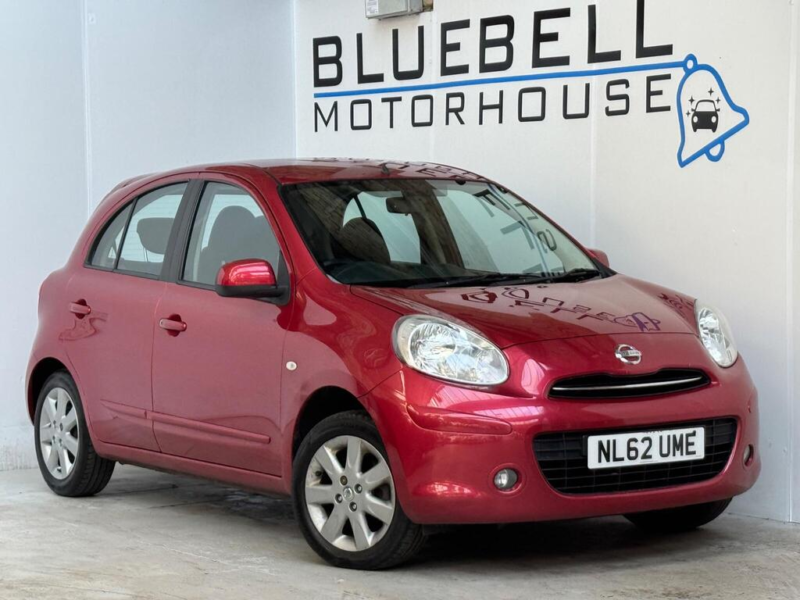2012 Nissan Micra 1.2 12v Acenta Euro 5 5dr in Red — image 1