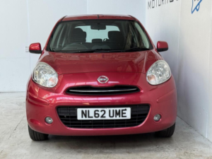 2012 Nissan Micra 1.2 12v Acenta Euro 5 5dr in Red — image 2