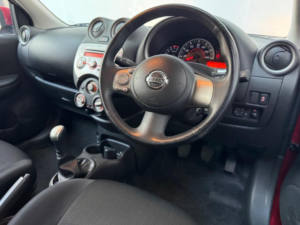 2012 Nissan Micra 1.2 12v Acenta Euro 5 5dr in Red — image 4