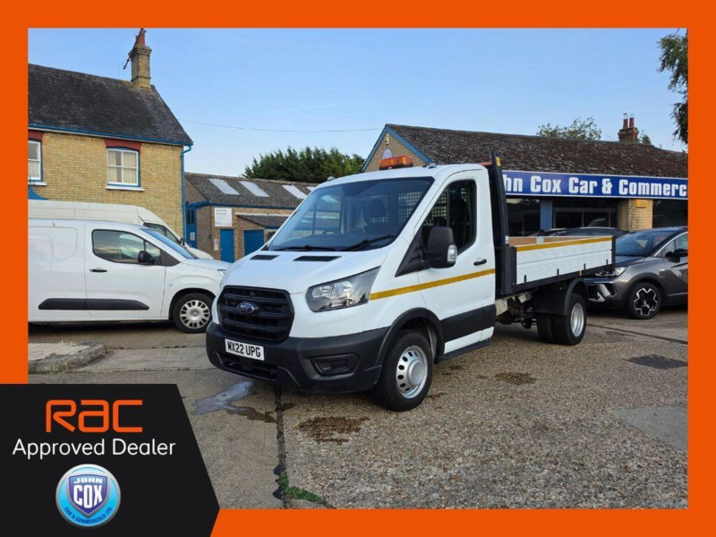 2022 Ford Transit 2.0 350 Ecoblue Leader Rwd L2 Euro 6 (s/s) 2dr (1-Stop) in White — image 1