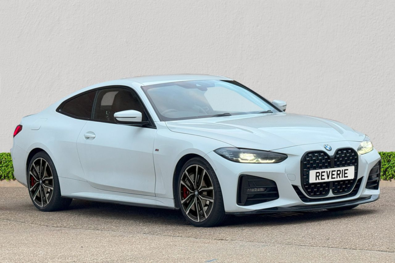 2022 BMW 4 Series 2.0 420i M Sport Coupe 2dr Petrol Auto Euro 6 (s/s) (184 Ps) in White — image 1