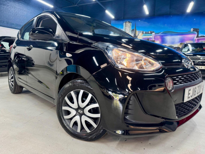 2018 Hyundai I10 1.0 Se Euro 6 5dr in Black — image 1