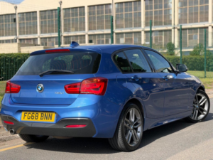 2018 BMW 1 Series 2.0 118d M Sport Euro 6 (s/s) 5dr in Blue — image 5