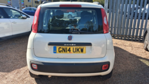 2014 Fiat Panda 1.2 Lounge Hatchback 5dr Petrol Manual Euro 6 (69 Bhp) in White — image 3