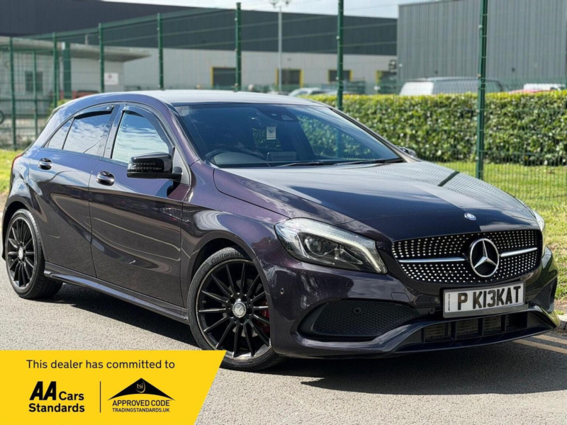 2016 Mercedes-Benz A Class 2.1 A200d Amg Line (premium) Euro 6 (s/s) 5dr in Purple — image 1