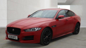 2019 Jaguar Xe 2.0d R-Sport Auto Euro 6 (s/s) 4dr in Red — image 5