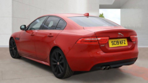 2019 Jaguar Xe 2.0d R-Sport Auto Euro 6 (s/s) 4dr in Red — image 6