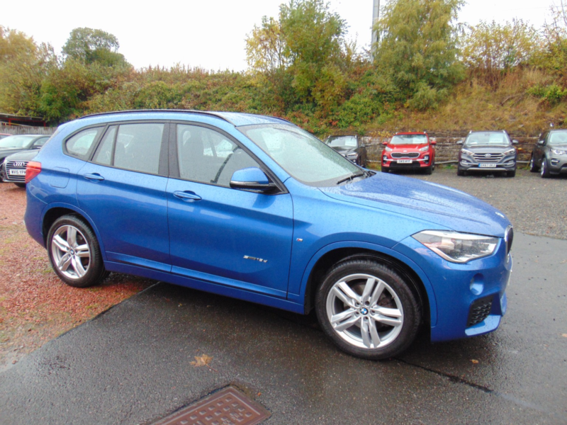 2016 BMW X1 2.0 X1 Sdrive18d M Sport * Mot October 2027 * Finance Available * Free 6 Months Warranty * Part Exch in Blue — image 1