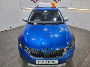 2017 Skoda Octavia 2.0 Tdi Scout in Blue — image 4