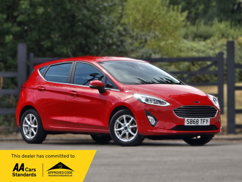 2018 Ford Fiesta 1.1 Ti-Vct Zetec Hatchback 5dr Petrol Manual Euro 6 (s/s) (85 Ps) in Red — image 1