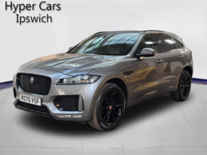 2020 Jaguar F-Pace 2.0 D180 Chequered Flag Auto AWD Euro 6 (s/s) 5dr in Grey — image 3