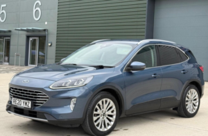 2020 Ford Kuga 2.0 Ecoblue Titanium Auto AWD Euro 6 (s/s) 5dr in Blue — image 3