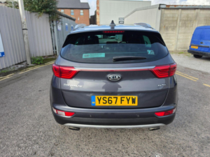 2017 Kia Sportage 1.6 T-Gdi Gt-Line AWD Euro 6 5dr in Grey — image 5