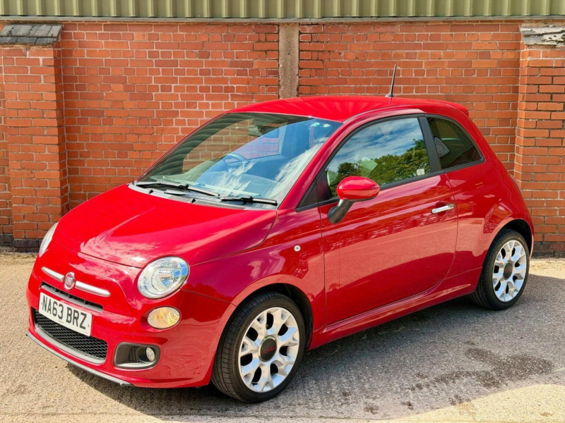 2013 Fiat 500 1.2 S Euro 5 (s/s) 3dr in Red — image 1