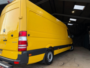 2018 Mercedes-Benz Sprinter 2.1 314 Cdi Rwd L3 H3 5dr in Yellow — image 5