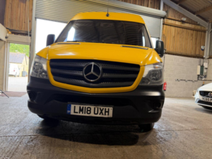 2018 Mercedes-Benz Sprinter 2.1 314 Cdi Rwd L3 H3 5dr in Yellow — image 6