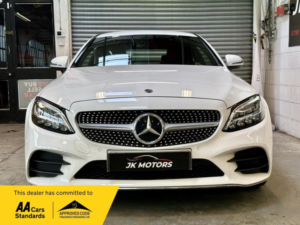 2018 Mercedes-Benz C Class 1.5 C200 Mhev Amg Line G-Tronic+ Euro 6 (s/s) 2dr in White — image 5