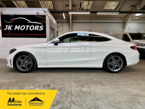 2018 Mercedes-Benz C Class 1.5 C200 Mhev Amg Line G-Tronic+ Euro 6 (s/s) 2dr in White — image 6